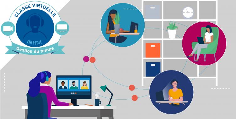 Classe virtuelle - Gérer sont temp en télétravail