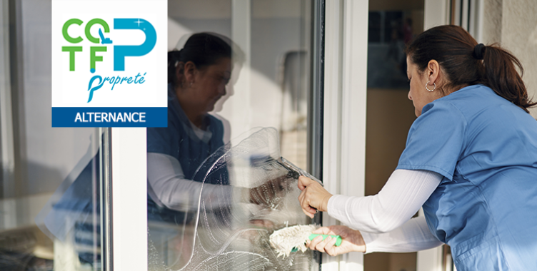 CQP Laveur de vitres à faible hauteur en alternance