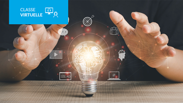 Formation IA classe virtuelle - communication et marketing