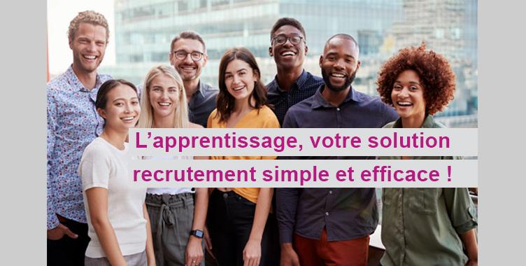 Apprentissage, la solution recrutement